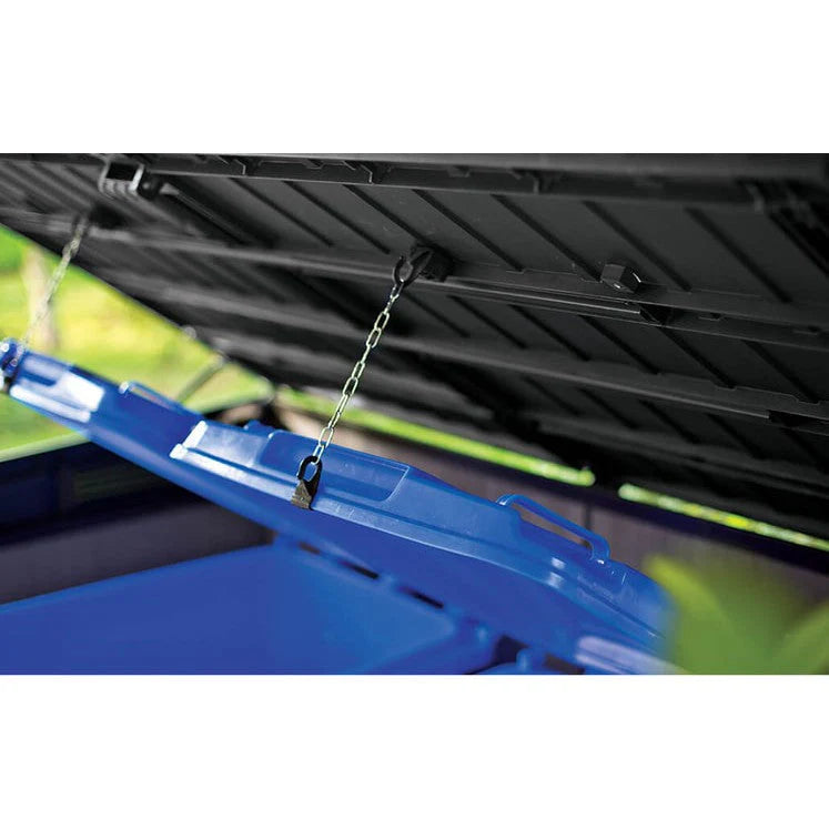 Keter 6 x 3 Oakland Grande Store Heavy Duty Plastic Shed – Grey