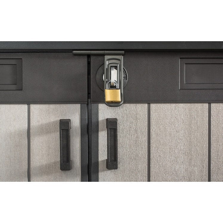 Keter 6 x 3 Oakland Grande Store Heavy Duty Plastic Shed – Grey