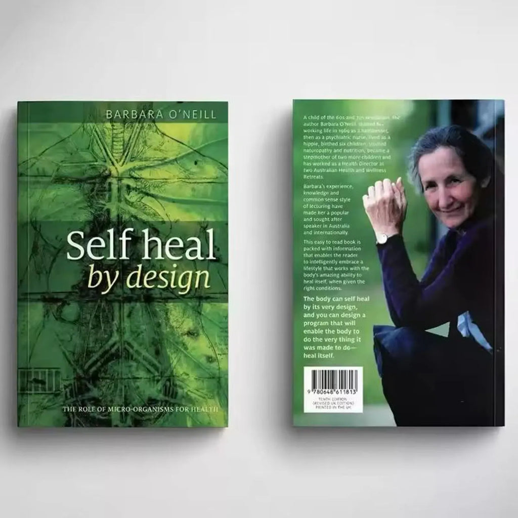 2 books Sustain me & self heal book by barbara o neil health remedies copy paperback