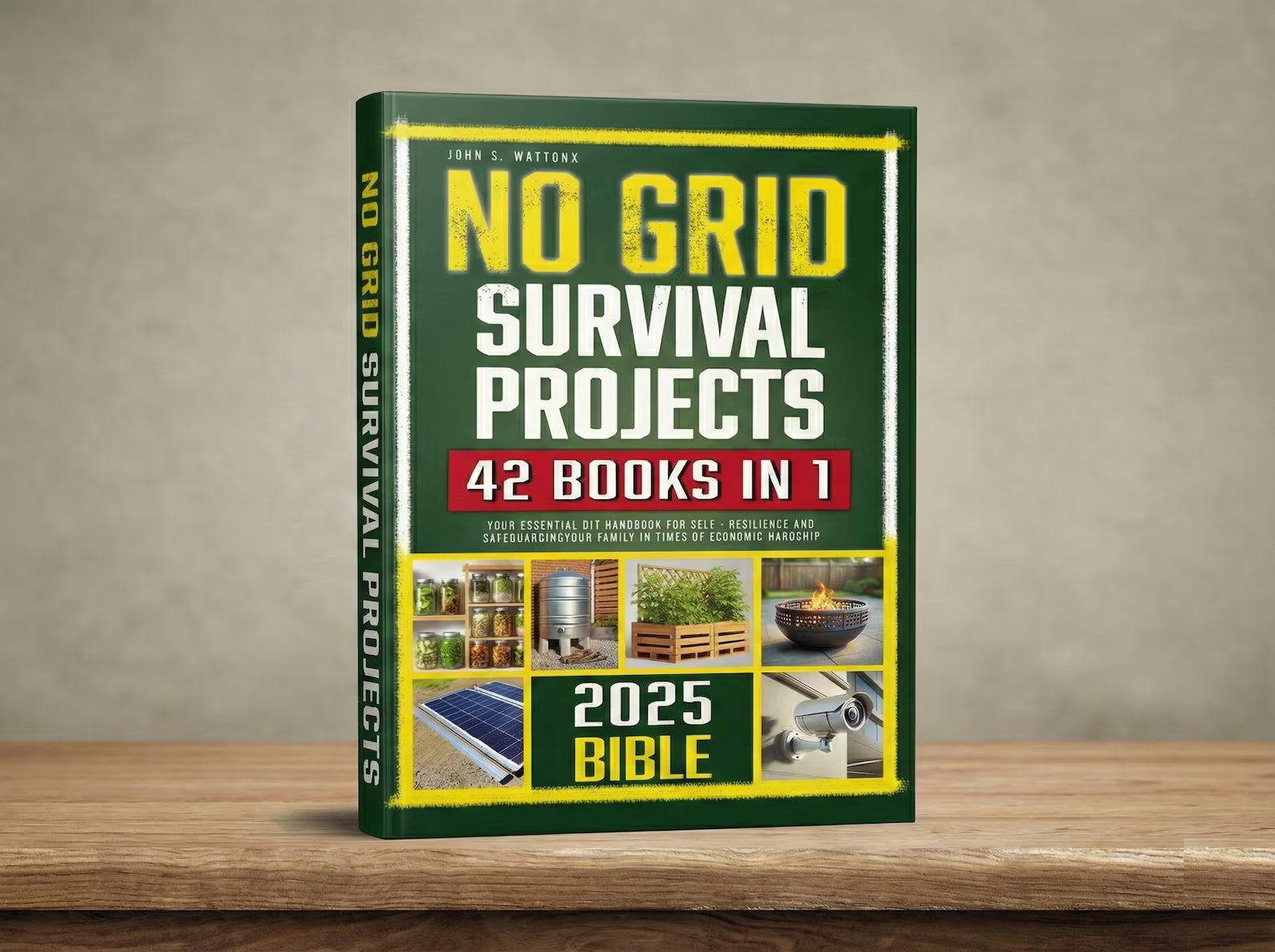 No Grid Survival Projects - 42 Books in 1 | Off Grid Living Prepper Guide (eTextbook)