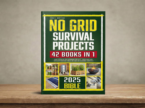 No Grid Survival Projects - 42 Books in 1 | Off Grid Living Prepper Guide (eTextbook)