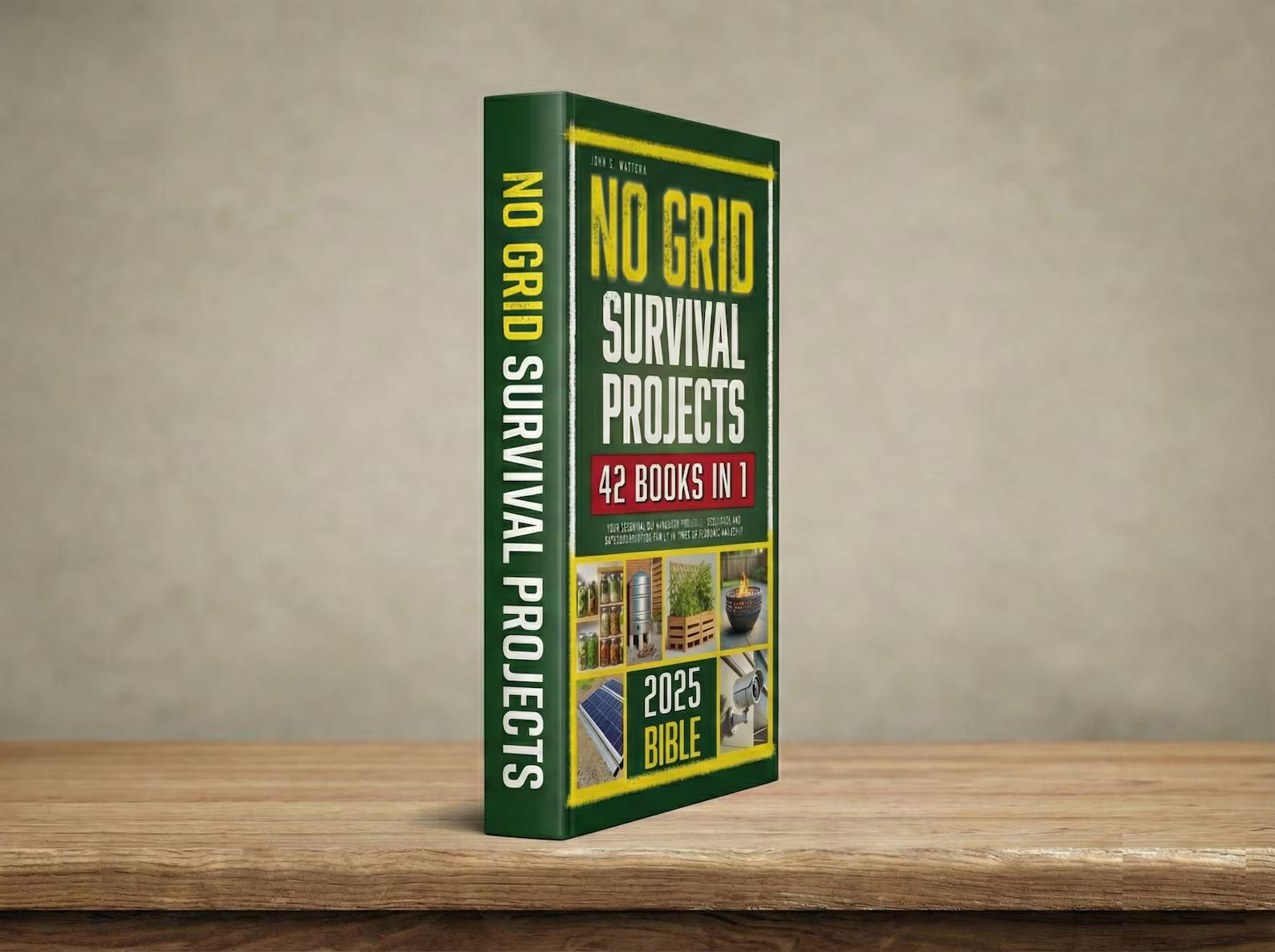 No Grid Survival Projects - 42 Books in 1 | Off Grid Living Prepper Guide (eTextbook)